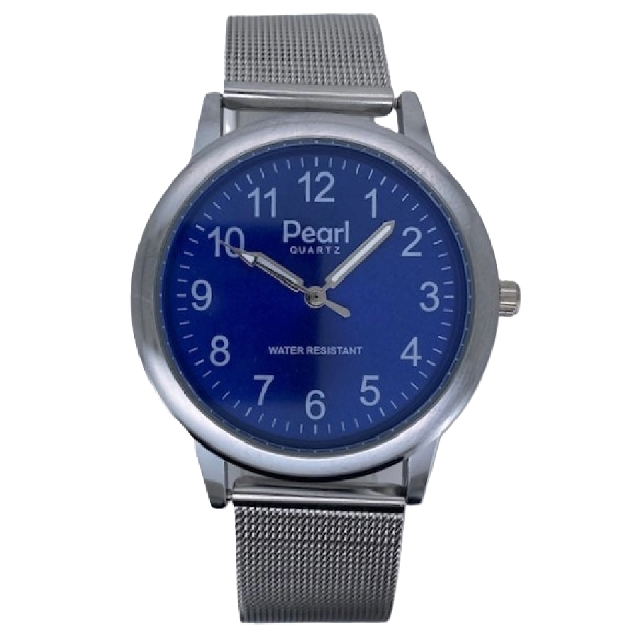 PEARL Herenhorloge Zilver Metaal - 10/PHS014