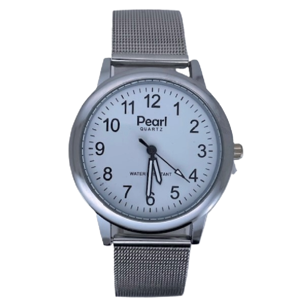 PEARL Herenhorloge Zilver Metaal - 10/PHS015