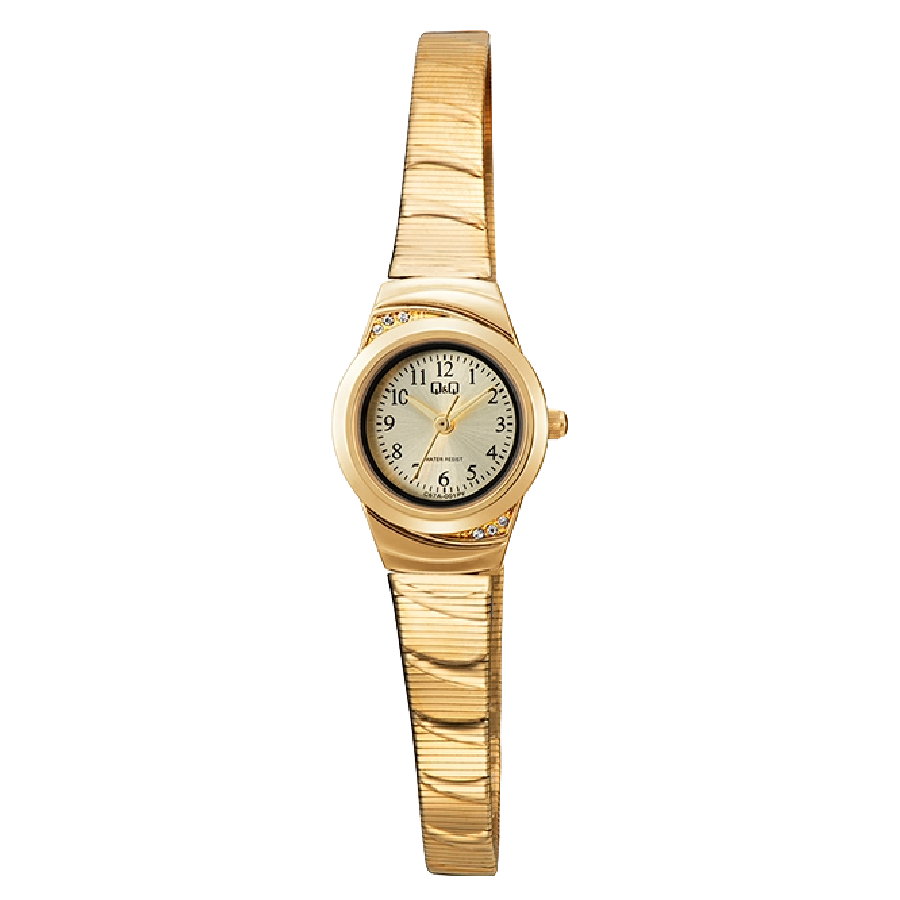Q&Q Dameshorloge Goud Metaal – 1096 C67A-001PY