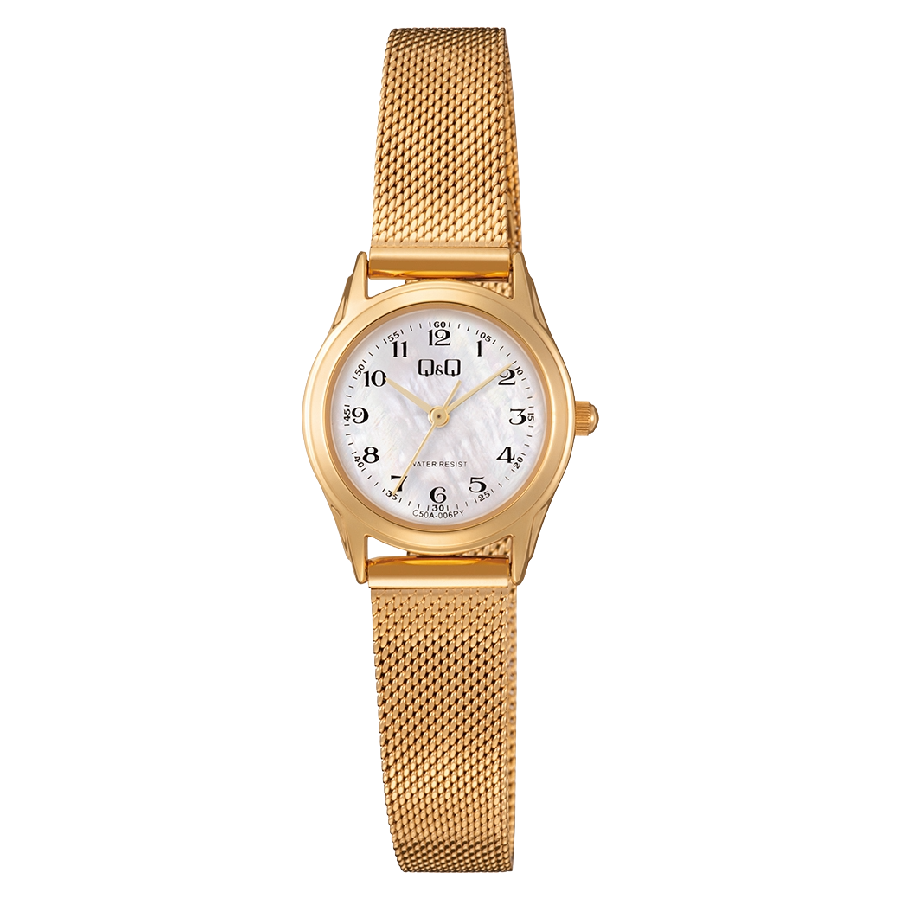 Q&Q Dameshorloge Goud Metaal - C50A-006PY