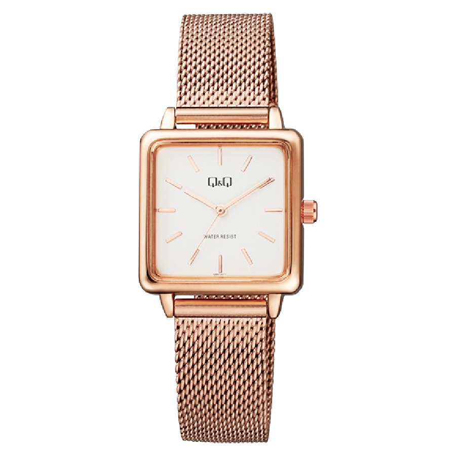 Q&Q Dameshorloge Roségoud Metaal – 374 QB51J011Y