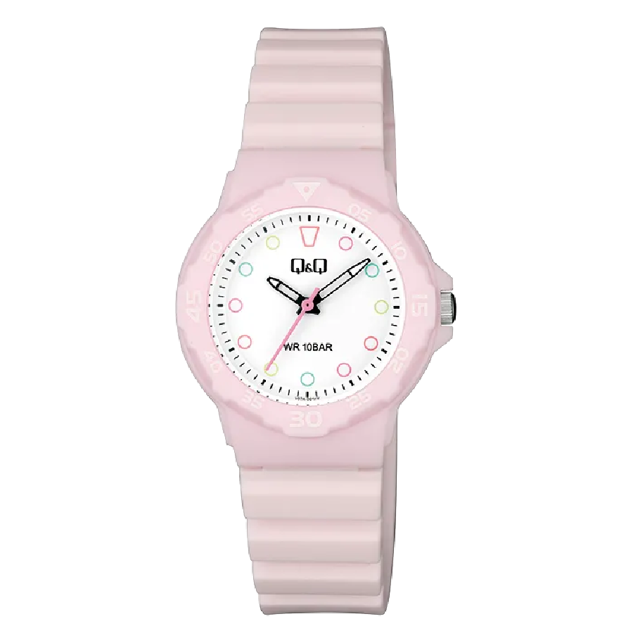 Q&Q Kinderhorloge Roze Kunststof - V07A-001VY