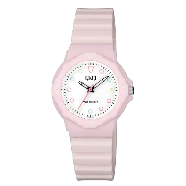 Q&Q Kinderhorloge Roze Kunststof - V07A-001VY