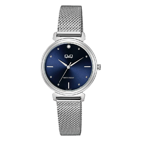 Q&Q Dameshorloge Zilver Metaal  - Q27B-002PY