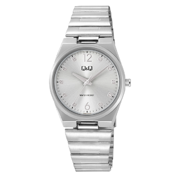 Q&Q Dameshorloge Zilver Metaal - Q84B-001PY