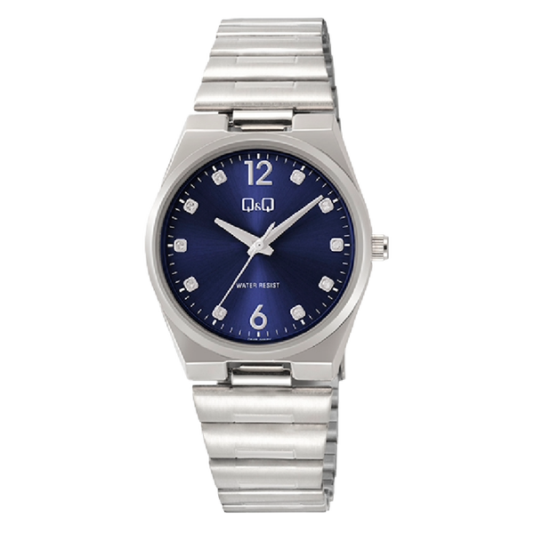 Q&Q Dameshorloge Zilver Metaal  - Q84B-005PY
