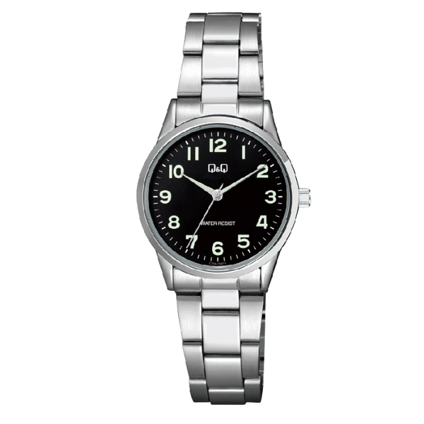 Q&Q Dameshorloge Zilverkleurig Metaal - C11A-004PY
