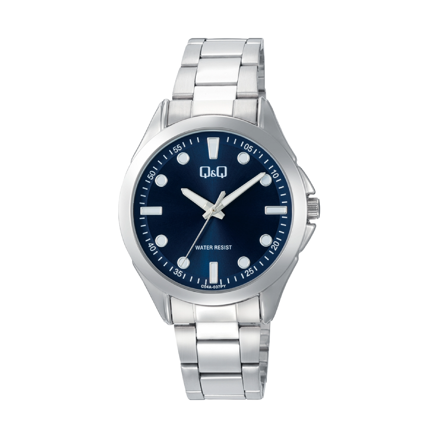 Q&Q Herenhorloge Zilver RVS - C04A-037PY