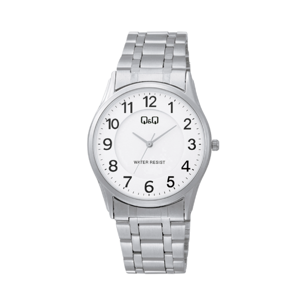 Q&Q Herenhorloge Zilver RVS - C45A-002PY