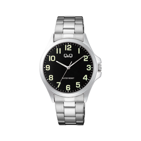 Q&Q Herenhorloge Zilver RVS - C36A-006PY