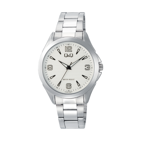 Q&Q Herenhorloge Zilver RVS - C04A-038PY