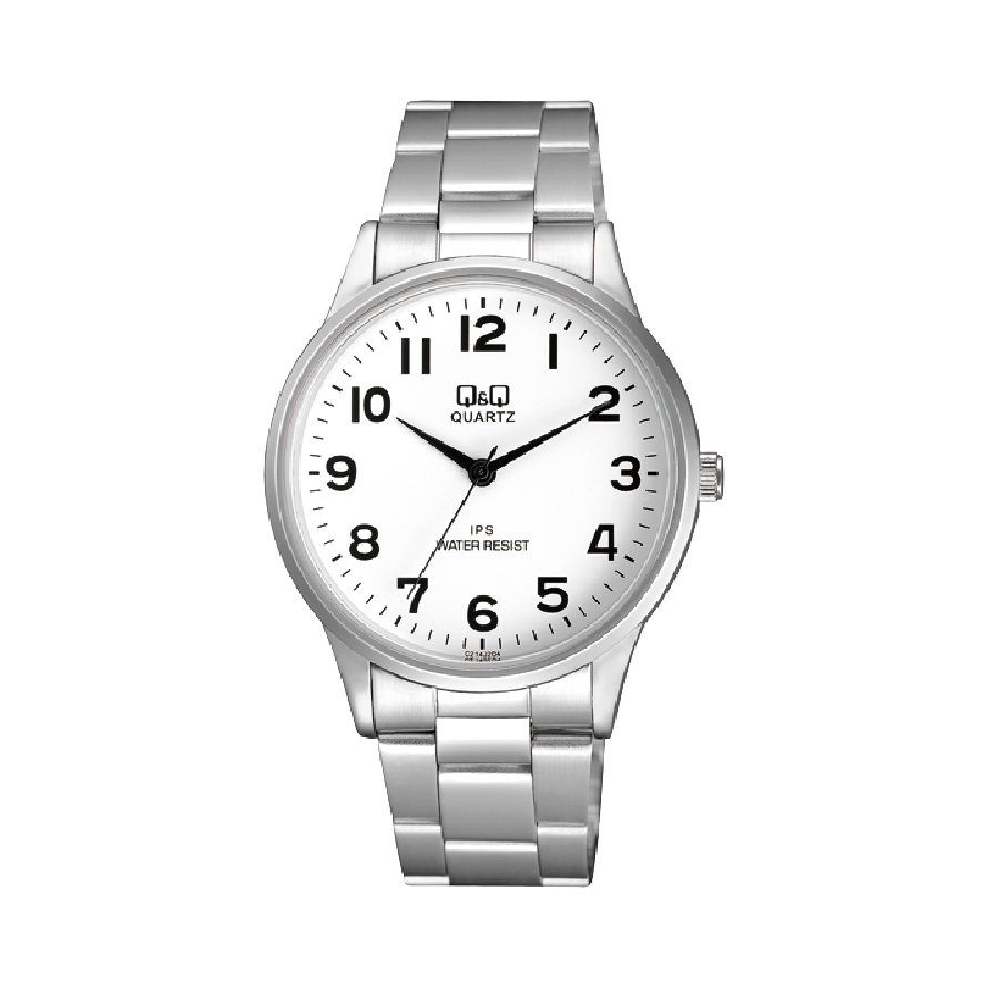 Q&Q Herenhorloge Zilver RVS - C214J204Y