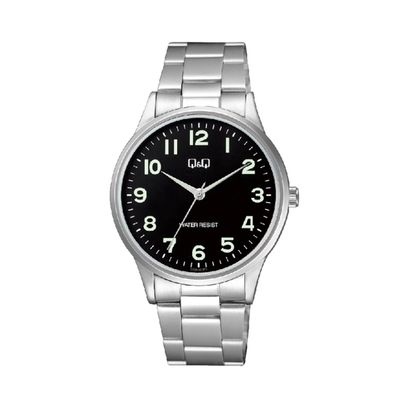 Q&Q Herenhorloge Zilver RVS - C10A-001PY