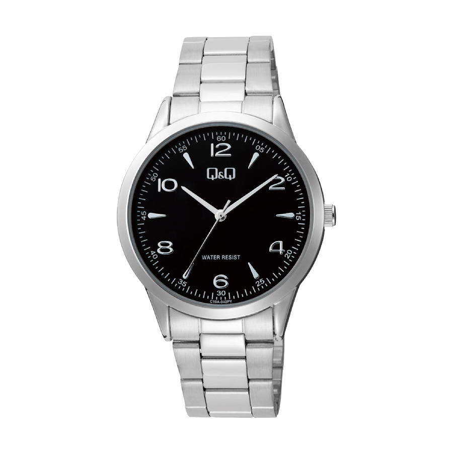 Q&Q Herenhorloge Zilver RVS - C10A-042PY