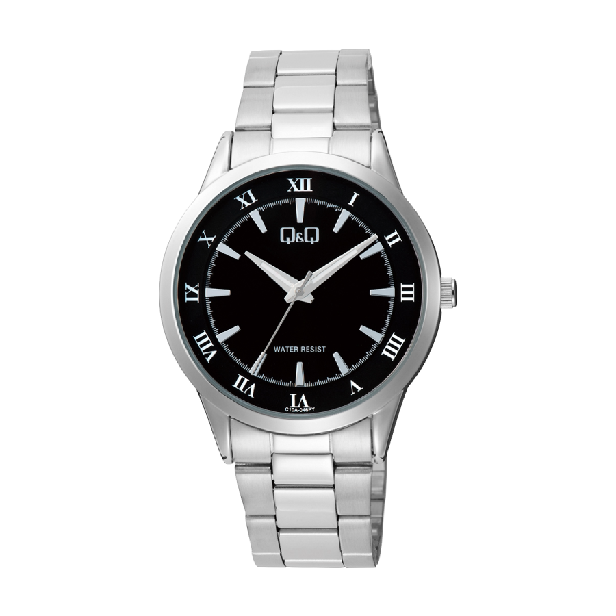 Q&Q Herenhorloge Zilver RVS - C10A-046PY