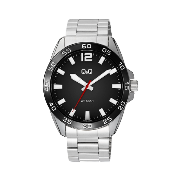 Q&Q Herenhorloge Zilver RVS - Q87B-005PY