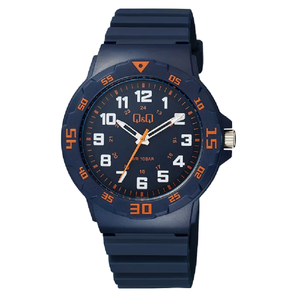 Q&Q Herenhorloge Blauw Kunststof - VR18J012Y