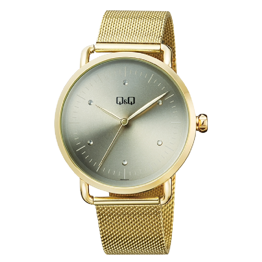 Q&Q Herenhorloge Goud Metaal – 520 QB74J010Y