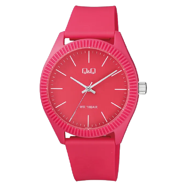 Q&Q Herenhorloge Rood Kunststof - VS68J002Y