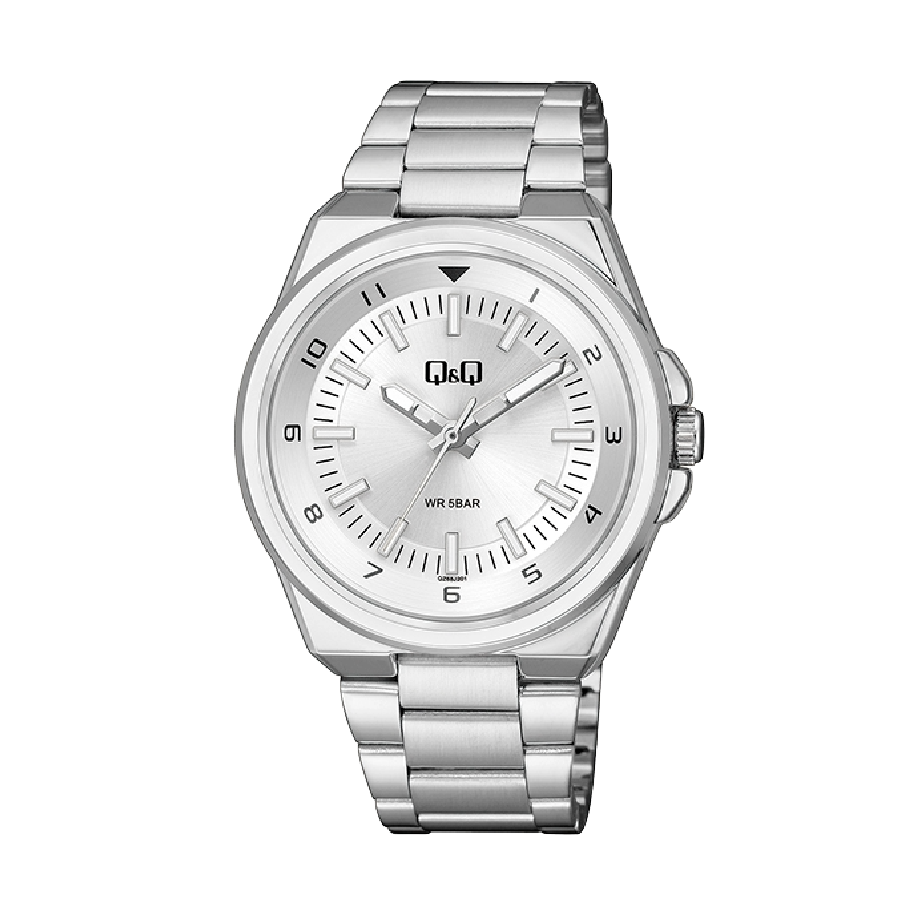 Q&Q Herenhorloge Zilver RVS - 723 QZ68J201Y