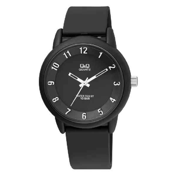 Q&Q Herenhorloge Zwart Kunststof - VR52J001Y