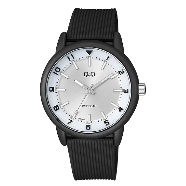 Q&Q Herenhorloge Zwart Kunststof - VR52J011Y