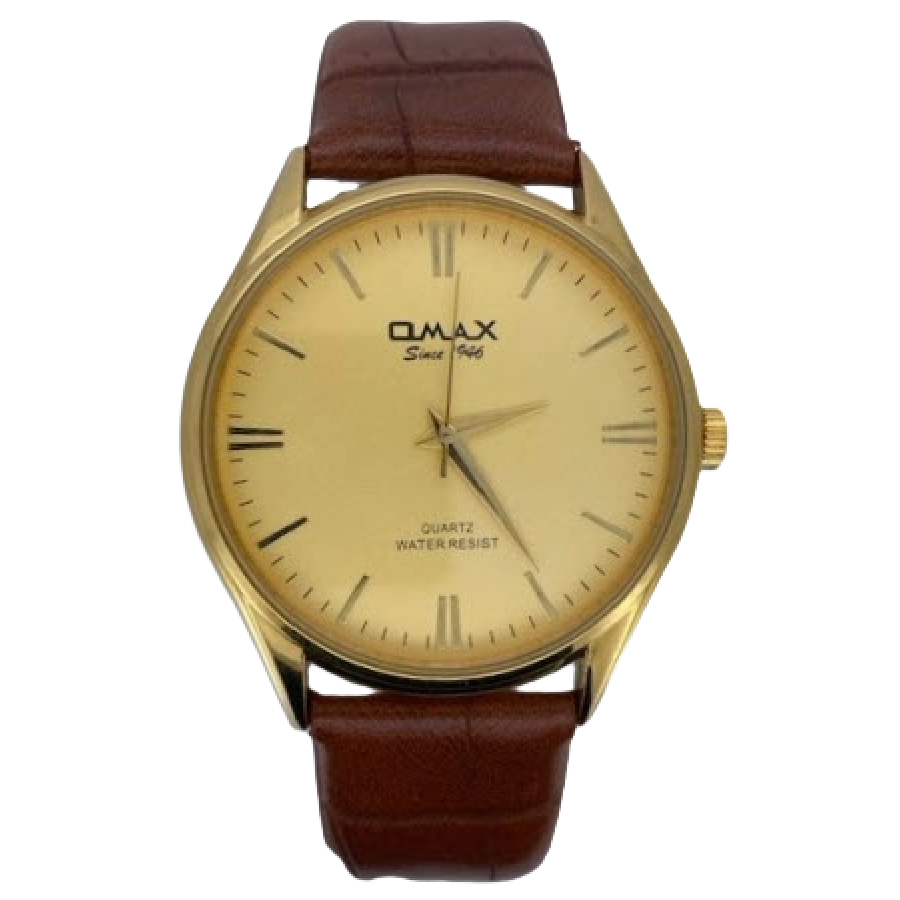 OMAX Herenhorloge Goud Metaal - X204