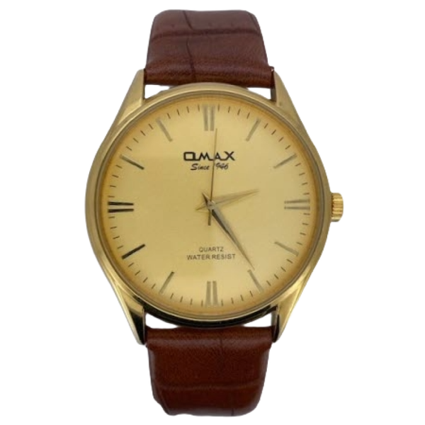 OMAX Herenhorloge Goud Metaal - X204