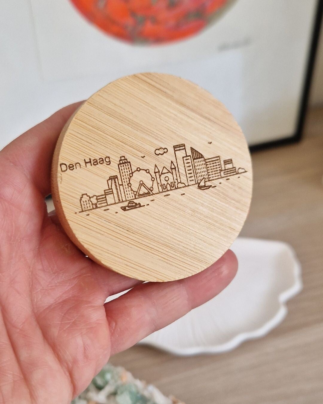 Flesopener hout This is The Hague