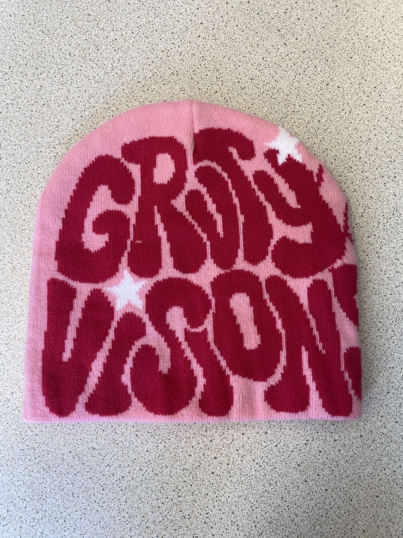 Bonnet GRVTY VISIONS Rose Clair