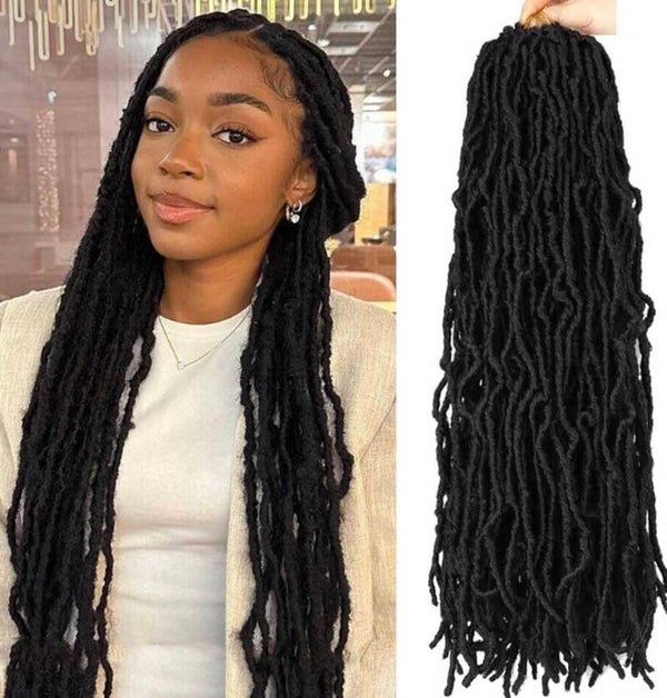 Soft Locs Crochet Hair  Pre-Looped 5 packs (70/Strands)