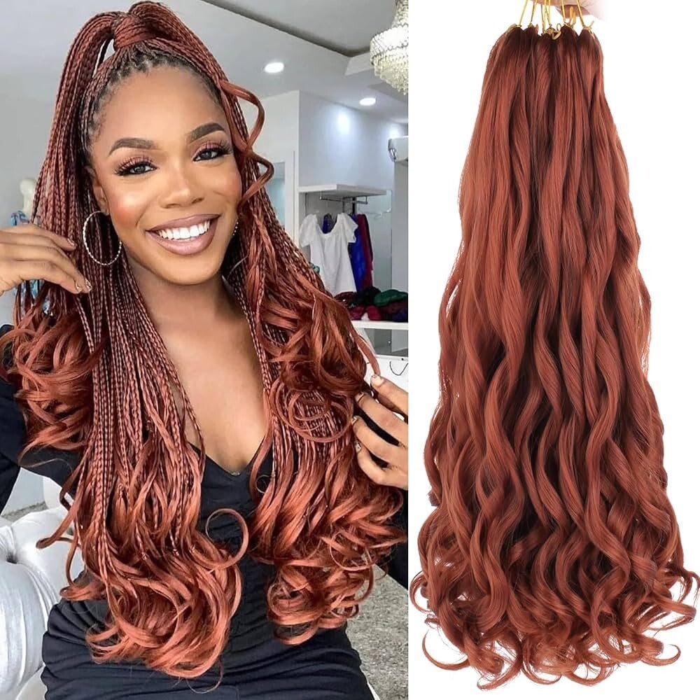 French Curl Braiding Hair (8/Packs)