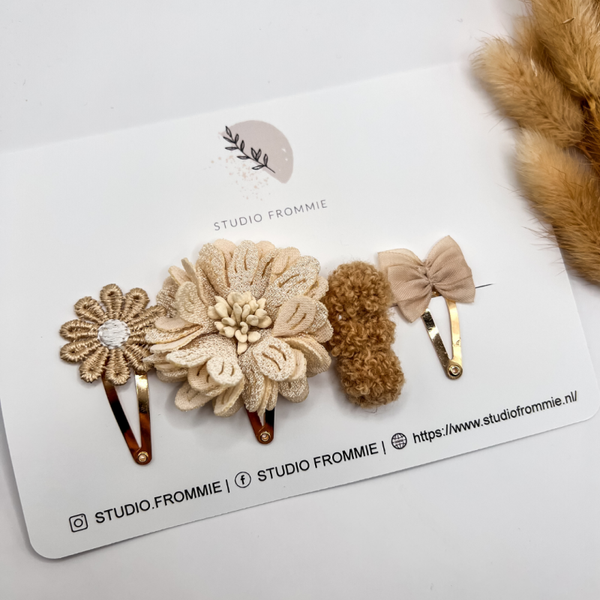Haarspeldjes Lilly - setje | studio Frommie