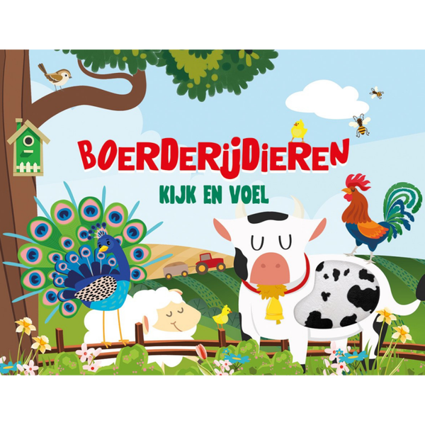 Kijk en voel - boerderij | Boek