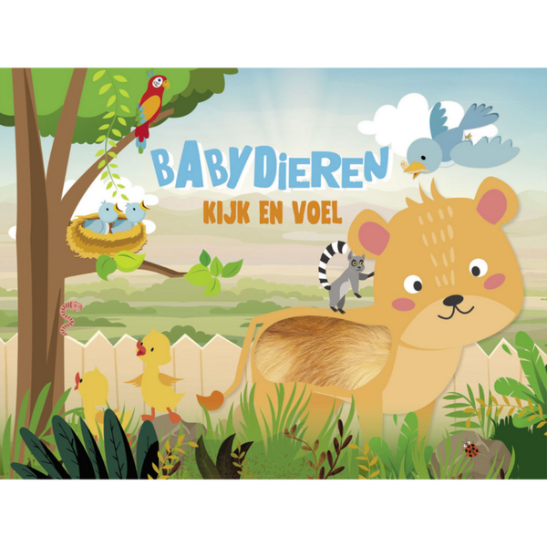 Kijk en voel - babydieren | Boek