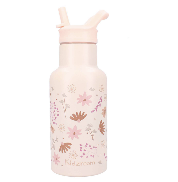 Drinkfles bloemen | Kidzroom