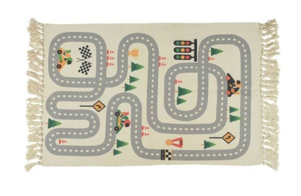 Vloerkleed Racebaan 80x120 cm