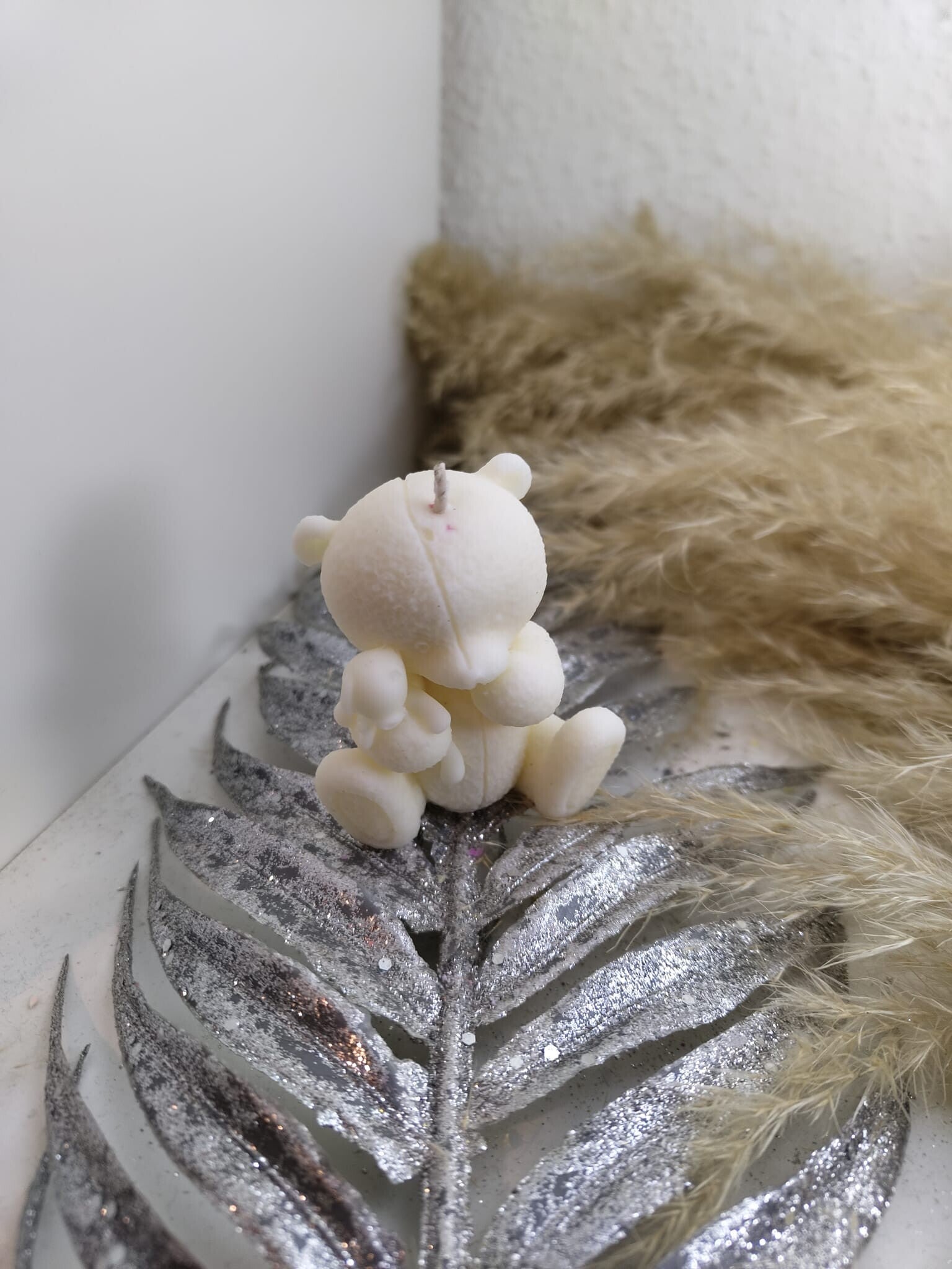 Deko Kerze Teddy