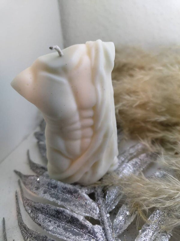 Deko Kerze Männer Torso