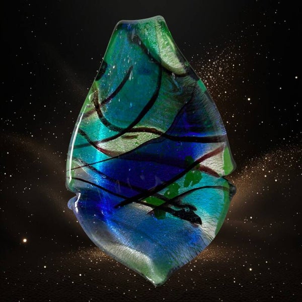 Connessione Profonda - Talismano in vetro di Murano