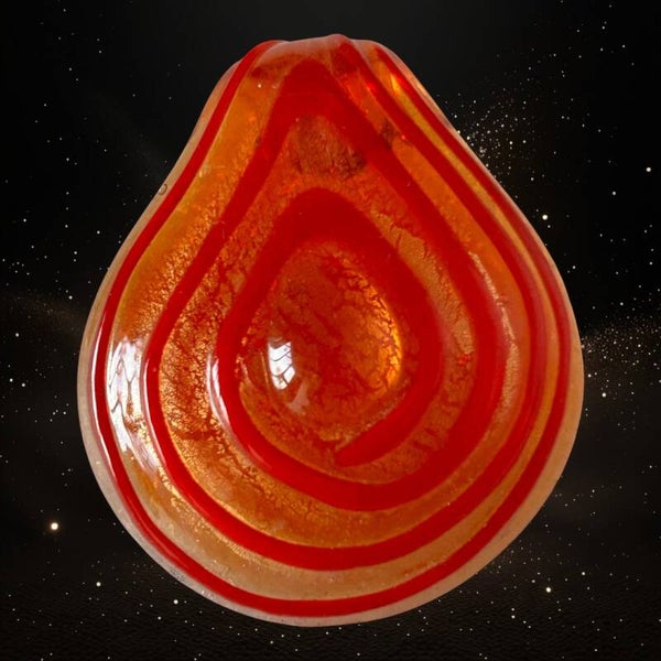 Goccia di Calore Interiore - Talismano in vetro di Murano