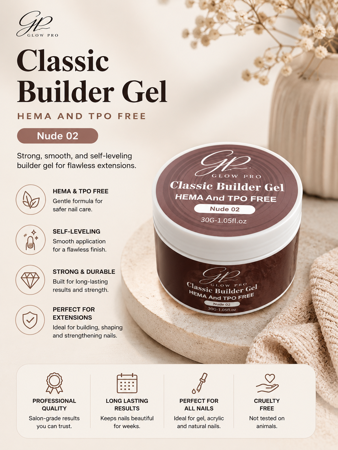 Glow Pro Classic Builder Gel