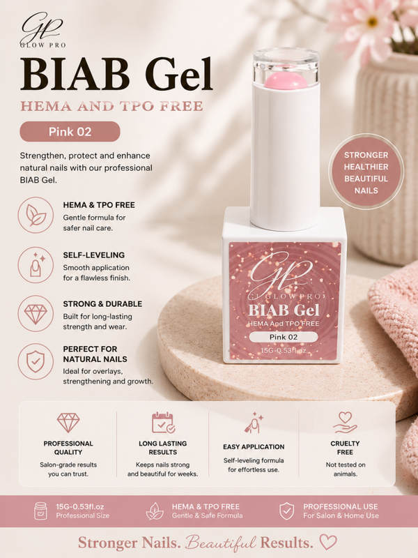 Glow Pro BIAB Gel – Pink 02