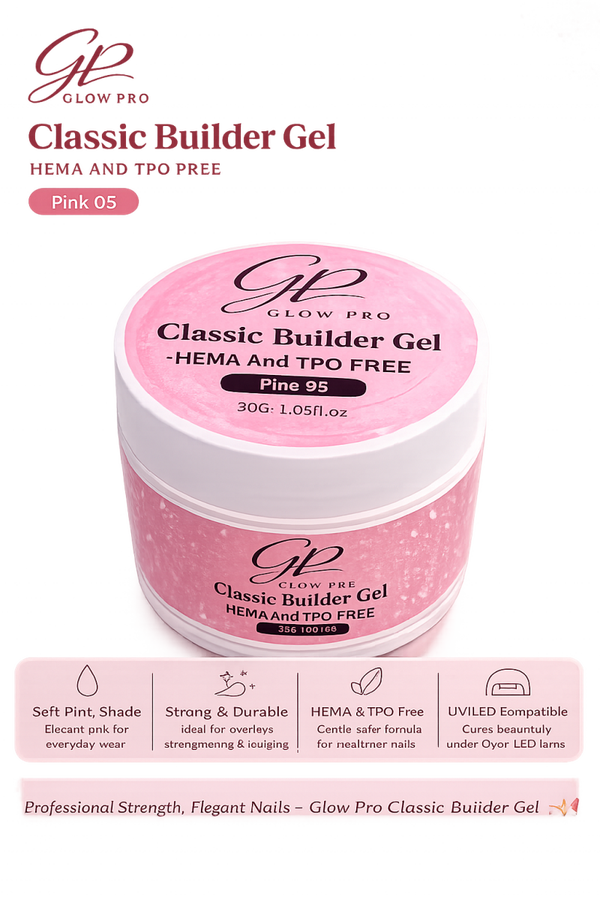 Glow Pro Classic Builder Gel – Pink 05