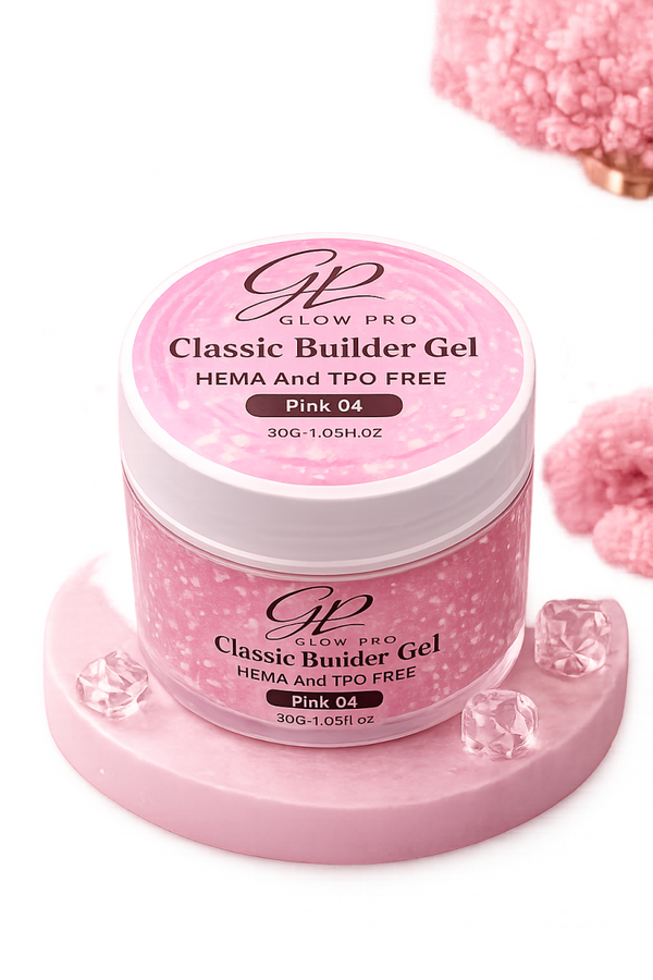 Glow Pro Classic Builder Gel – Pink 04
