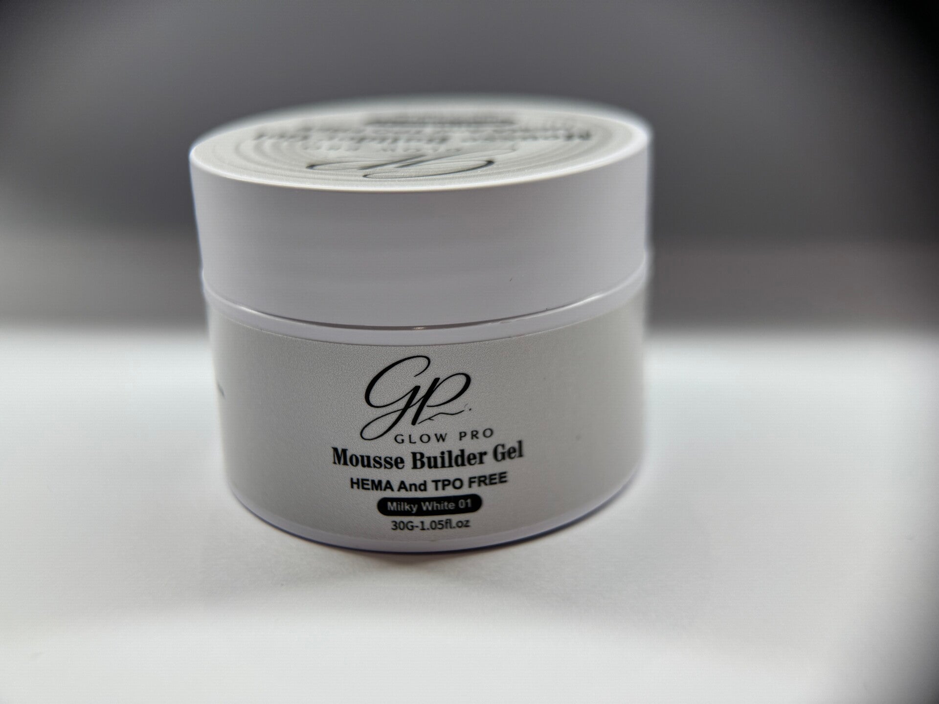 Mousse Builder Gel – Milky White 01