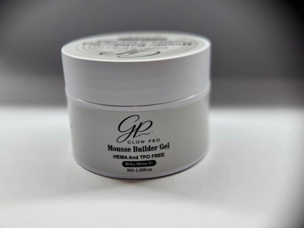 Mousse Builder Gel – Milky White 01