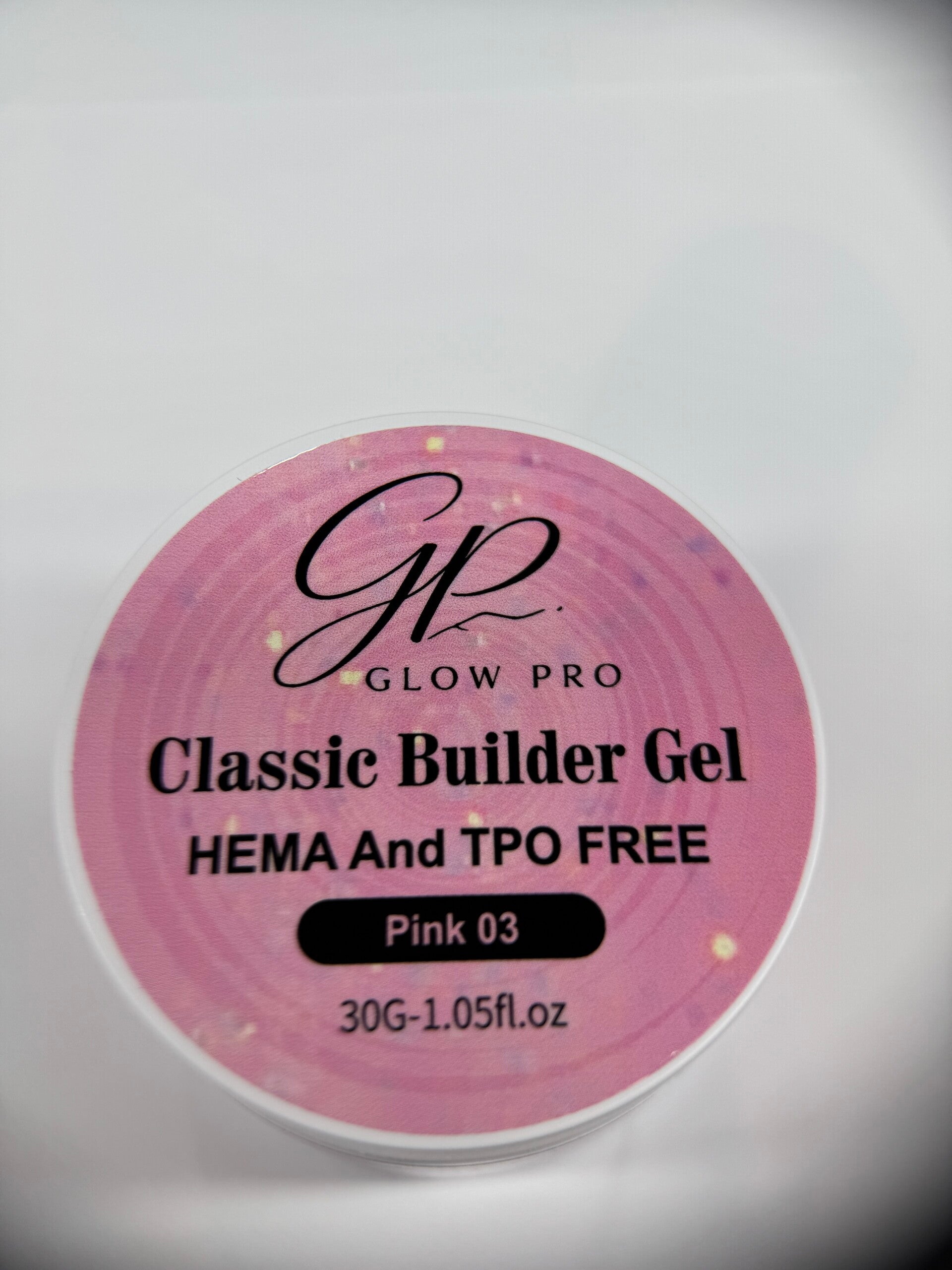 Glow Pro Classic Builder Gel – Pink 03