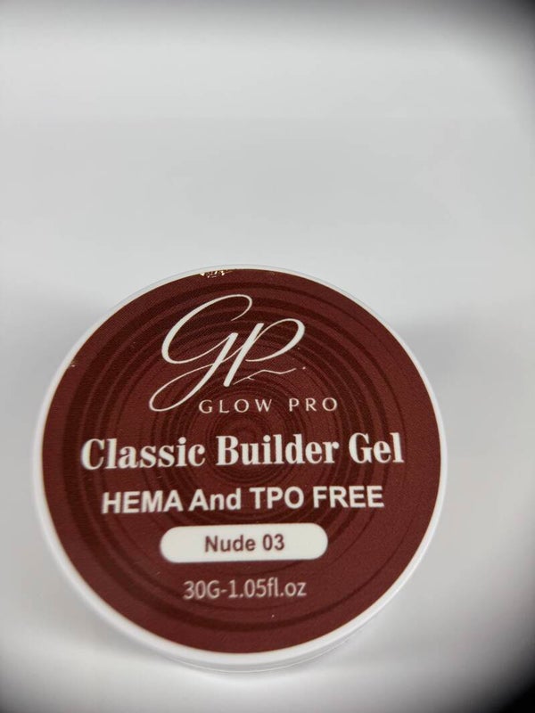 Glow Pro Classic Builder Gel – Nude 03