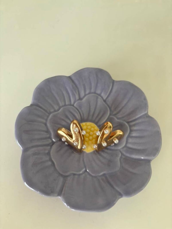 hart-parel oorbellen